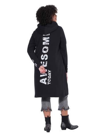 Angel of Style Sweatjacke in schwarz