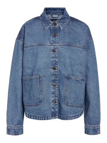 Noisy may Jeansjacke in Medium Blue Denim