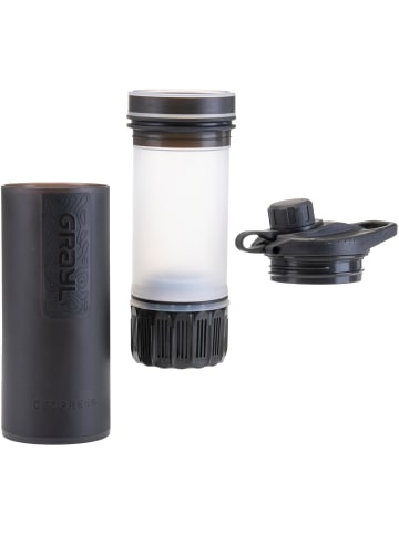 GRAYL Trinksystem Geopress Purifier Bottle in covert black