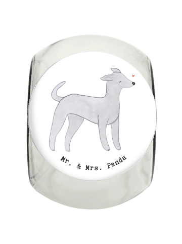 Mr. & Mrs. Panda Bonbonglas Italienisches Windspiel Lebensretter... in Weiß