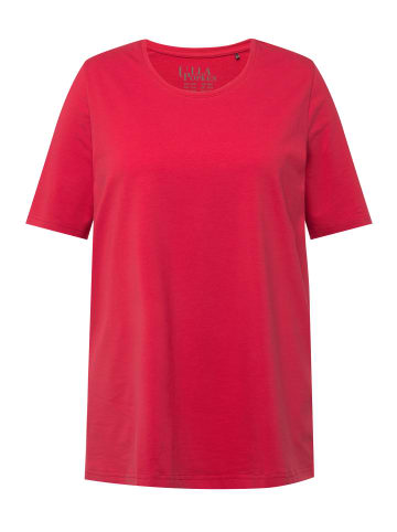 Ulla Popken Shirt in dunkel rosa