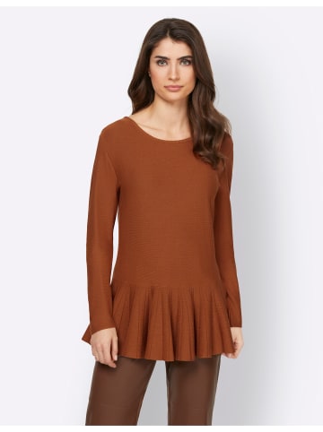 Heine Pullover in cognac