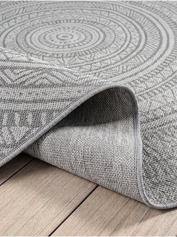 KADIMA DESIGN Teppich flachgewebt Orientalisch flachgewebt pflegeleicht Flur in Anthrazit