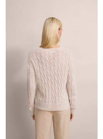 Bugatti Pullover Rundhals in beige
