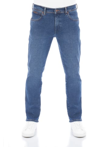 Wrangler Jeans Texas Slim Stretch slim in Blau