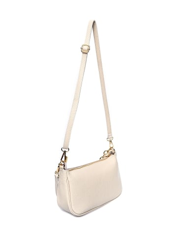 Carla Ferreri Henkeltasche in Beige