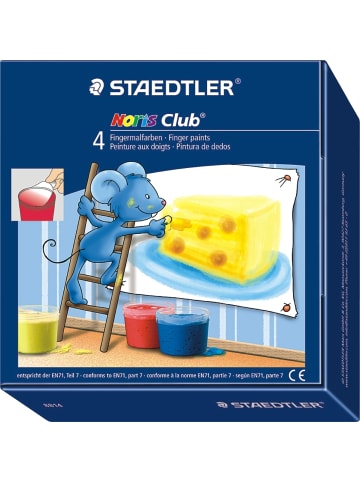 Staedtler Fingermalfarbe Noris Club 4-er Etui