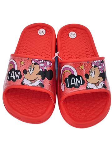 Disney Minnie Mouse Badelatschen Minnie Mouse in Rot