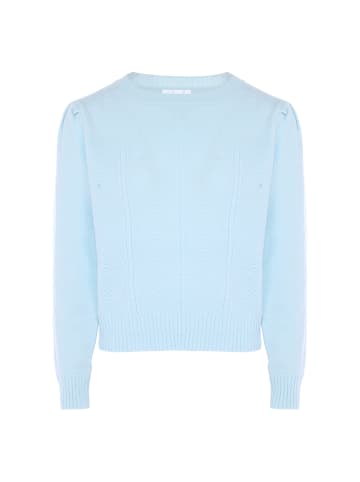 Blonda Damen Sweater in HELLBLAU