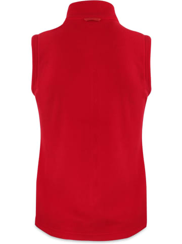 Normani Outdoor Sports Damen Fleeceweste Kiamika in Rot