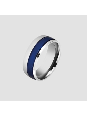 Adeliás Herren Ring aus Edelstahl in silber