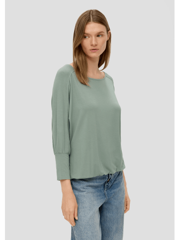 s.Oliver T-Shirt 3/4 Arm in Grün-olive