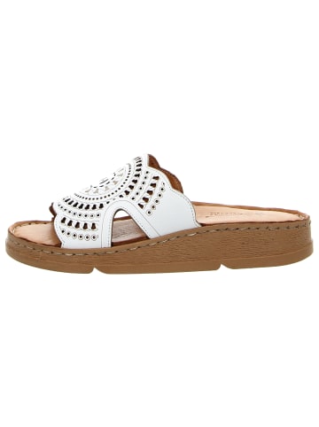 Gemini Klassische Pantolette in weiss