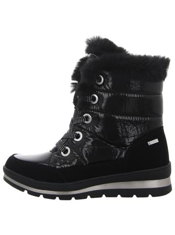 Caprice Schnürstiefelette in schwarz