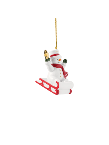 Villeroy & Boch Ornament Schneemann 2025 Christmas Classics in bunt