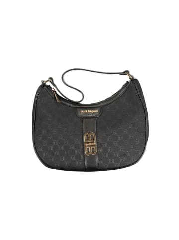Laura Biagiotti Schwarze Polyester-Handtasche
