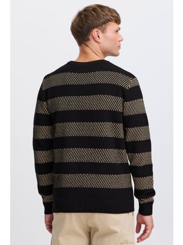 INDICODE Strickpullover IDTelly 35844MM modischer Strickpullover in Schwarz