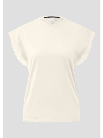 QS T-Shirt in 0300_creme