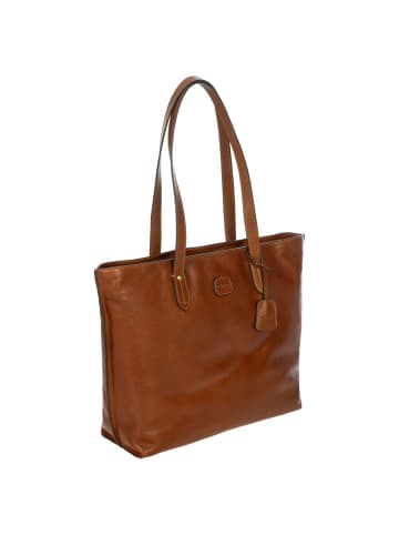 BRIC`s Volterra - Shopper L 35 cm (tabacco) in tabacco