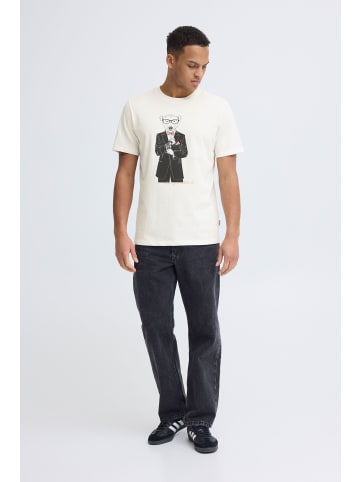 BLEND Rundhalsshirt BHKurt in Weiß