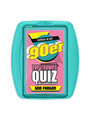 Winning Moves Top Trumps Quiz 90er Ratespiel Wissensspiel in bunt