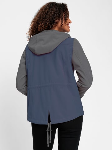 WITT WEIDEN Softshelljacke in rauchblau-anthrazit