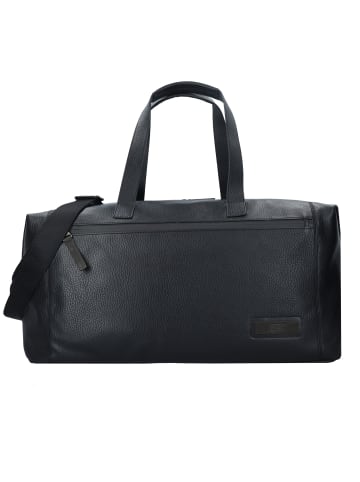 Jost Stockholm Weekender Reisetasche Leder 50 cm in schwarz