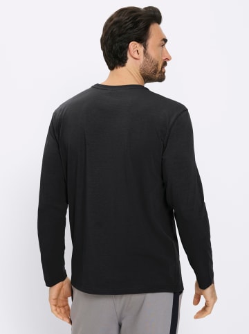 WITT WEIDEN Freizeitshirt in schwarz-weiß-bedruckt