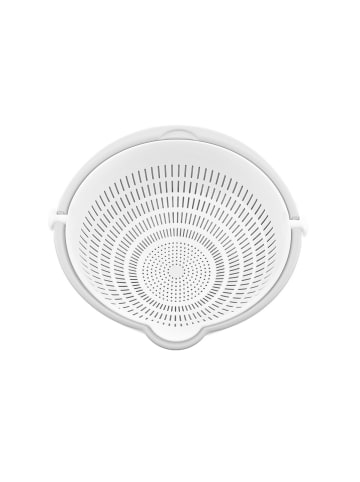 COFI 1453 Küchensieb mit schwenkbarem Schüssel ø22 x 10,5 cm - Praktisch & in Lilagrau