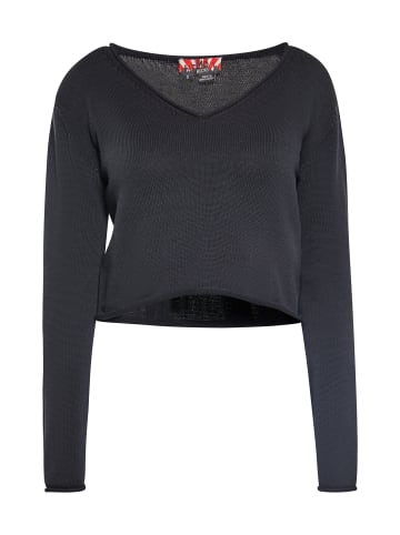 myMo ROCKS Damen Pullover in Schwarz