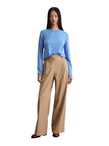 Marc O'Polo Strickpullover slim in cloudless blue