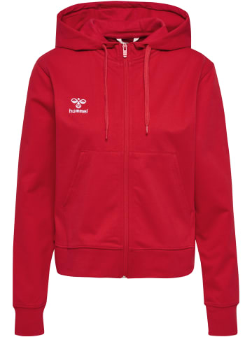 Hummel Hummel Reißverschluss Jacke Hmlgo Damen in TRUE RED