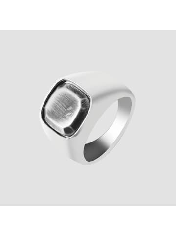Adeliás Herren Ring aus Edelstahl in silber