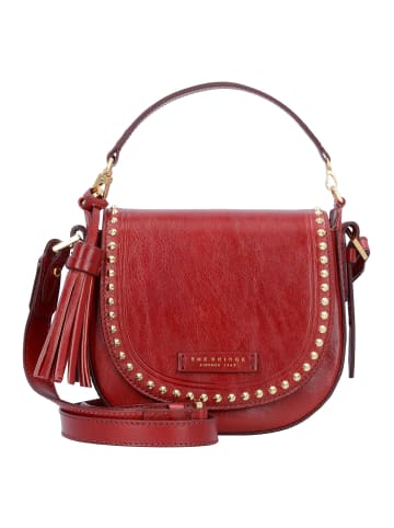 The Bridge Rock Handtasche Leder 21 cm in rosso ribes oro