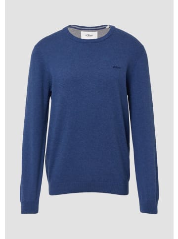 s.Oliver Strickpullover in 55W0_royalblau