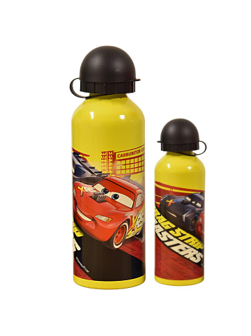 Disney Cars Alu-Trinkflasche Disney Cars 500 ml  in Gelb-Schwarz