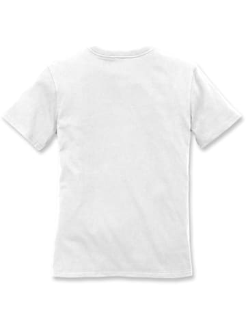 CARHARTT T-Shirt "WW Pocket S/S 103067" in Weiß