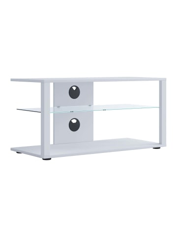 ebuy24 TV Tisch FolasL 2 Weiß 90 x 41 cm