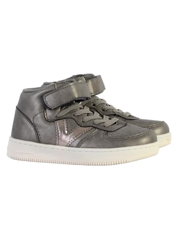 Victoria Hohe Sneaker mit Klettverschluss für Kinder Grau