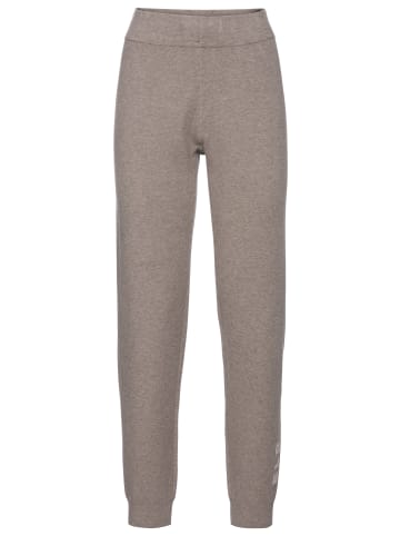 ELBSAND Strickhose in taupe