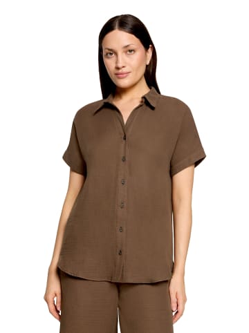 Betty Barclay Schlupfbluse mit Kragen in Brown