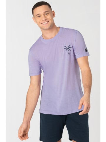 super.natural Merino T-Shirt in lila