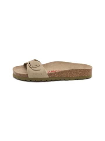 billowy Sandalen in khaki