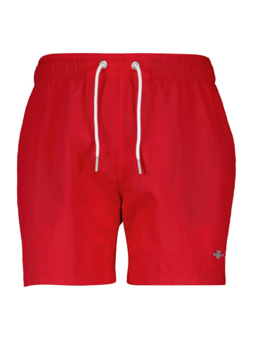 Gant Badeshorts in Rot