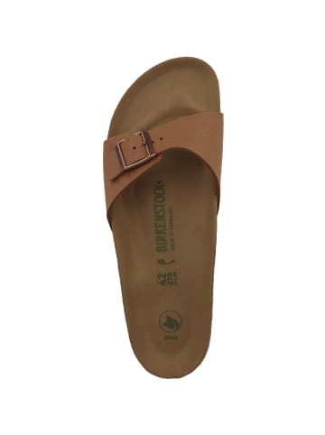 Birkenstock Pantolette Madrid Birko-Flor Nubuk schmal in braun