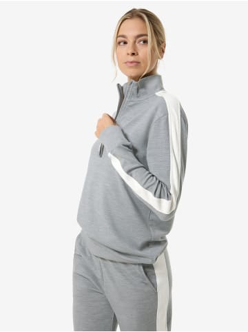 super.natural W COLORADO ZIP TURTLENECK in grau