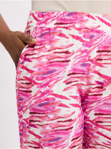 Marie Lund Stoffhose in rosa pink - 0001