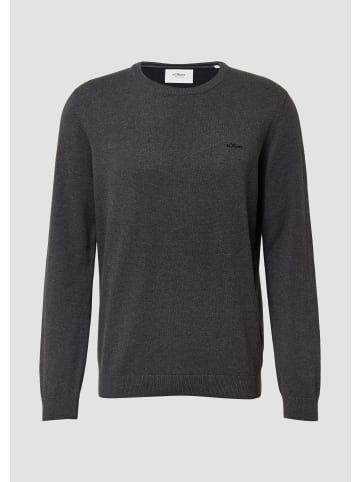 s.Oliver Strickpullover in 98W2_dunkelgrau