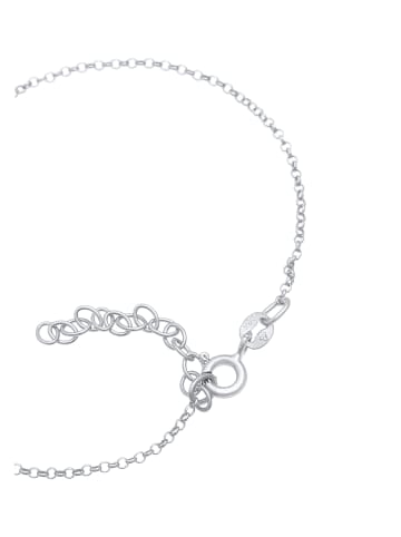 Elli Armband 925 Sterling Silber Evil Eye in Schwarz