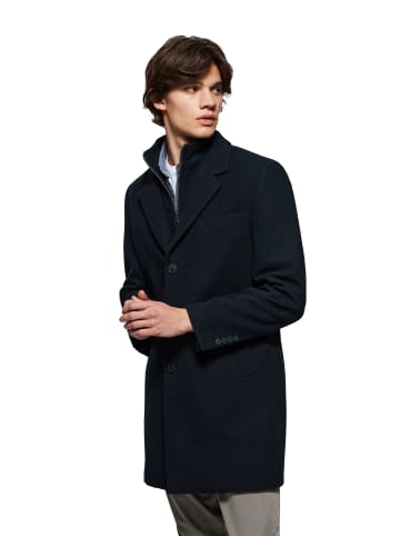 Polo Club Coat in Navy Blau